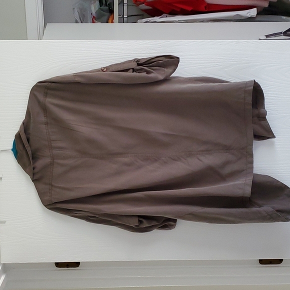 Oversized Olive Jacket - Picture 3 of 6